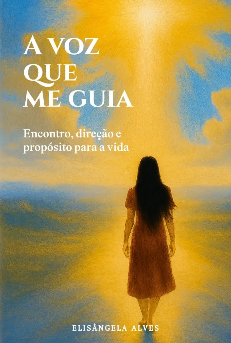 Capa do livro A voz que me guia de Elisângela Alves