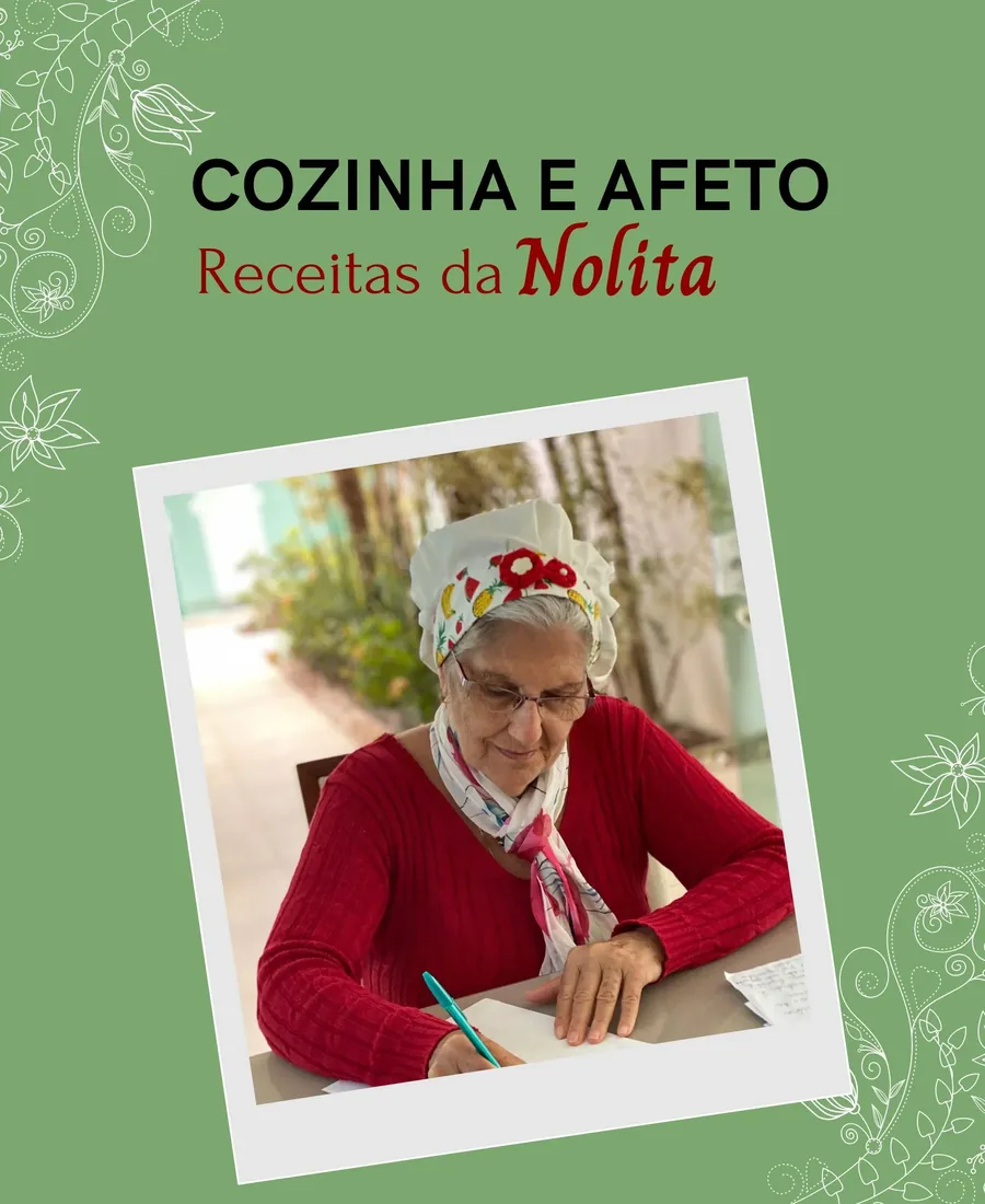 Capa do livro Cozinha e Afeto — Receitas da Nolita